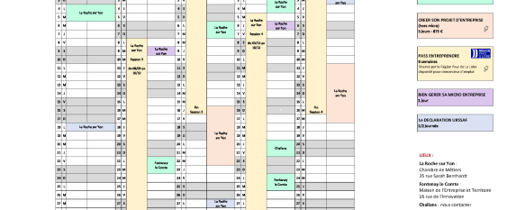 Espace création d'entreprise la roche sur yon agglomération -  ATELIERS POUR CREATEURS D'ENTREPRISE  