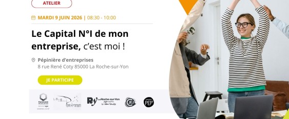 Espace création d'entreprise la roche sur yon agglomération - Dirigeants : et si votre énergie devenait votre premier levier de performance ?