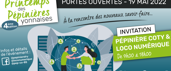 Espace création d'entreprise la roche sur yon agglomération - LE 19 MAI PROCHAIN LES ENTREPRISES DES PEPINIERES VOUS OUVRENT LEURS PORTES 